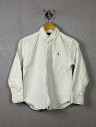 Ralph Lauren Kid White Shirts