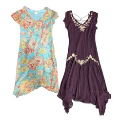 Rosé Garden Y2K Dresses 🌹