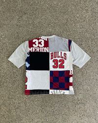 Upcycled Patchwork Sports Tee