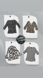 Y2K Floral Wrap Blouse