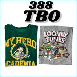 Cartoon printed T-Shirts (brands) Looney Tunes & D..