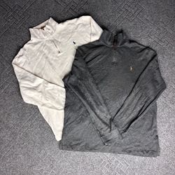 Ralph lauren quater zip sweater (cv93)