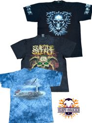Vintage Music Band printed T Shirt Y2K Heavy Metal..