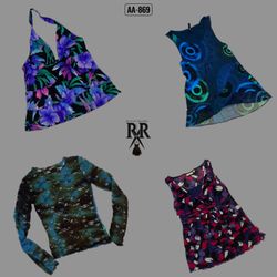 Y2K Pretty Grunge Mix Tops (AA-869)