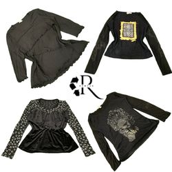 Y2K Unique Girls Full Sleeves Tops RW2012