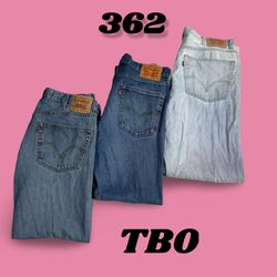 Broken Levis jeans ( brand) Levi’s #362.