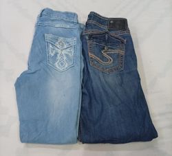 CR8646 Y2K FLARE JEANS