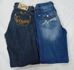 CR8647 Y2K FLARE JEANS