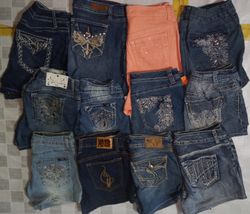 VIGOSS AND OTHER MIX BRANDS MINI SHORTS (ID 1229)