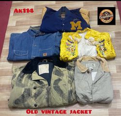 Old vintage jacket ak114