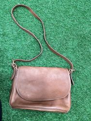 vintage leather coach