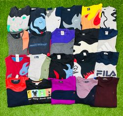 Upcycle mix brand sweatshirt