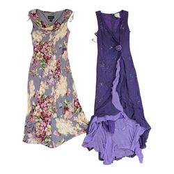 Fairycore Silk Dream Dress | 100% Pure Silk | Bead..