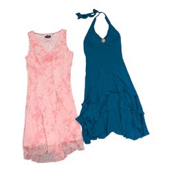 Rare Vintage Silk Fairy Dress | Floral Beads & Lux..