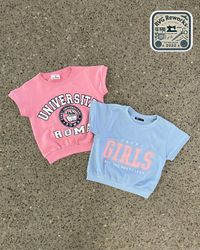 Upcycled Graphic Crop Tee