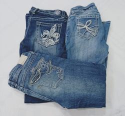 CR8658 Y2K FLARE JEANS