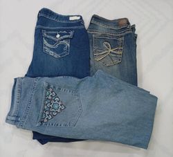 CR8659 Y2K FLARE JEANS