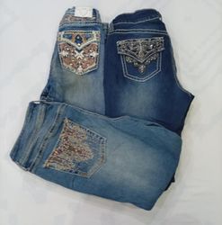 CR8660 Y2K FLARE JEANS