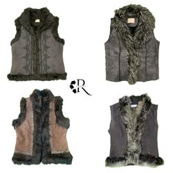 Y2K Unique Girl  Suede Waistcoat RW-2022