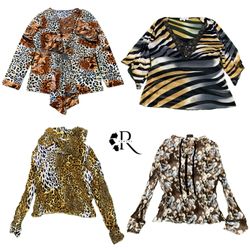 Y2K Natural Vibe Girl Printed Full Sleeve Top Rw-2..