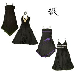 Y2K Era Cyber Girl Midi Dress RW-2024