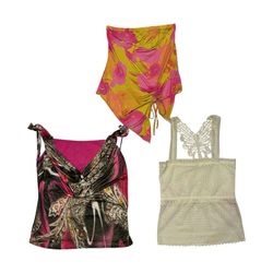 Y2k cami tops