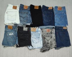 Branded mini shorts