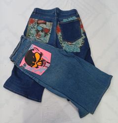 CR8667 UPCYCLED PRINTED SHORTS