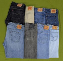 RV3572 Levi's Zipper Jeans