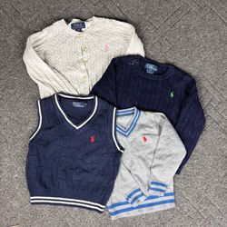 Ralph lauren kids Mix sweater (cv99)