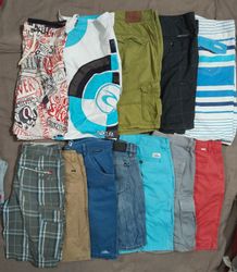 Premium quick silver rip curl O'Neill mix shorts