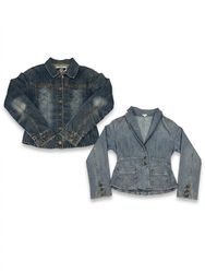 (FV-1505) Y2K Denim Jackets