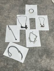 (FV-1512) Y2K Jewelry Bundle Vintage Charm Necklac..