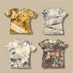 Y2k Earthy Prints Tops