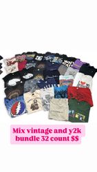 32 piece mix T-shirts bundle