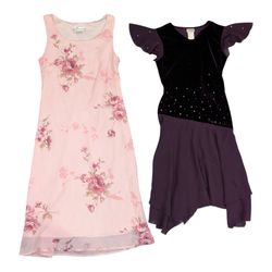 Y2K Fairy Garden Dress | Coquette Floral Summer Lo..