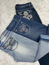 Y2k capri jeans