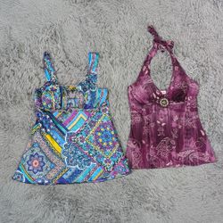 Y2K Angelcore Floral Camisole | Coquette Summer Mo..