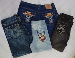 CR8685 VINTAGE DESIGNER MEN'S JEANS