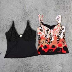 Y2K Dream Girl Camisoles | Lace Floral Aesthetic T..