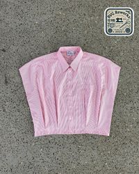 Upcycled Boxy Sleeveless Shirt