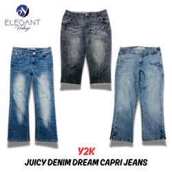 Y2K Juicy Dream Capri Jeans - EV0423