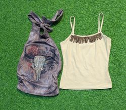 5808 - Y2K Style Cami Tops
