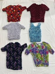 Y2K Tank top Popcorn Style B # 093
