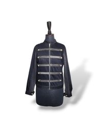 UPCYCLED MILITARY DENIM & CARGO JACKET