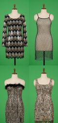 Y2K Beaded/Party Mini Dresses VL09