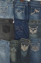Vintage Y2K Embroidered Jeans