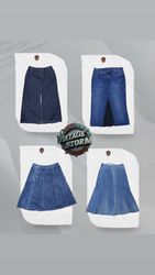 Y2K Denim Diva Maxi Skirt