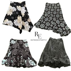 Y2k Cutesy Vibe Girl Poly Skirts RE-3295