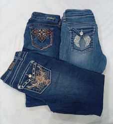CR8706 Y2K FLARE JEANS